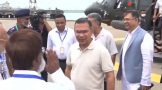 কক্সবাজারের মাতারবাড়ি পৌঁছেছেন প্রধানমন্ত্রী