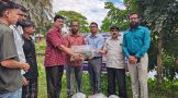লামায় ৫০ প্রাতিষ্ঠানিক পুকুরে ২২২ কেজি রুইজাতীয় মাছের পোনা অবমুক্ত।